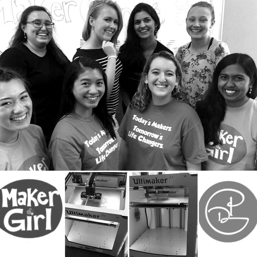 Silicon Valley, 2016. Nailbot x MakerGirl session at the Mountain View Library.